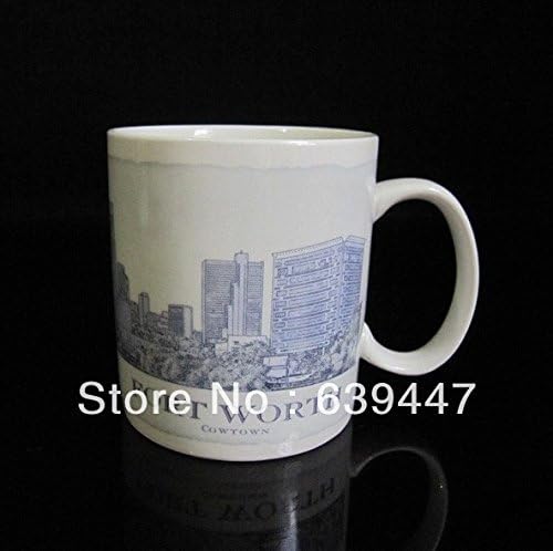 Starbucks Coffee 2006 Series City Mug 18oz of FORT WORTH