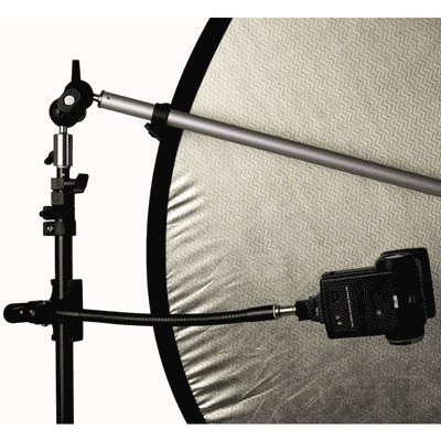 Interfit STR118 Flexi Adapter Arm  Hotshoe Adapter 