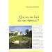 Qu'as-tu fait de tes fr�res ?
