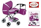 Toyrific Snuggles Deluxe Dolls Pram (Ages 3+)