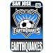 MLS San Jose Earthquakes 11-by-17 Inch Locker Room Sign