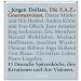 Bücher : Die F.A.Z. Gourmetvision: 15 Deutsche Spitzenköche, ihre Kreationen und ihre Visionen