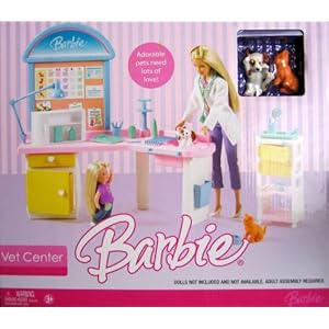 Barbie Vet Center Playset (2006) by 