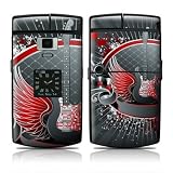 Rock Out Guitar Design Skin Decal Sticker for the Samsung Alias SCH U740 Cell Phone