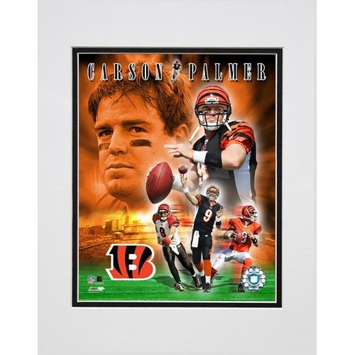 Photo File Cincinnati Bengals Carson Palmer 2005 Portrait Matted Photo