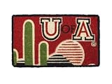 Arizona Wildcats Bleached Welcome Mat (Doormat) 18X30 Welcome Mat Bleached-U Of Arizona - NCAA Col