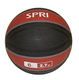 SPRI Xerball 6-Pound Medicine Ball (Red)