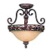 Savoy House- 6-36754-2-76 Bronze Traditional / Classic Close to Ceiling Light Gallant...