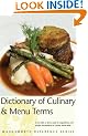Dictionary of Culinary and Menu Terms (Wordsworth Reference)