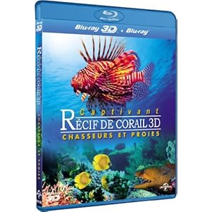 Fascinant récif de corail 3D - Volume 3 - Chasseurs et proies [Blu-ray 3D]