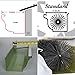 Gutter Filters by GutterBrush - 30 Ft. Prevent Gutter Clogs - Reduce Gutter Cleaning - Protects 5 Inch Gutters - Water Flows While Leaves are Filtered Out