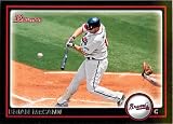 2010 Bowman Baseball Card # 166 Brian McCann - Atlanta Braves - In A Protective Screwdown Case!