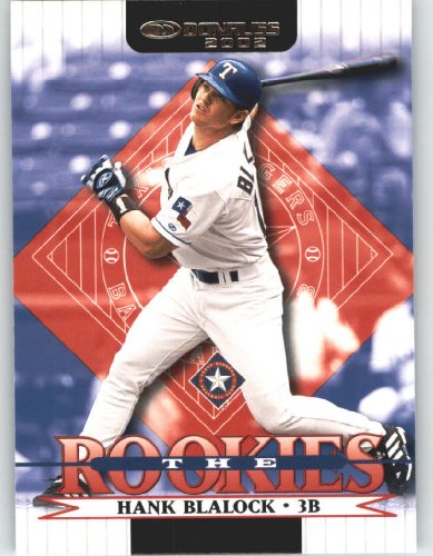2002 Donruss Rookies #98 Hank Blalock - Texas Rangers (Baseball Cards)