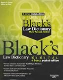  : Black's Law Dictionary Digital Bundle, including 3rd Pocket Edition