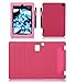 Kindle Fire HD 7 2014 Case, roocase Dual View 2014 Fire HD 7 Folio Case with Sleep / Wake Smart Cover with Multi-Viewing Stand for Amazon Kindle Fire HD 7 Tablet (4th Generation - 2014 Model), Polkadot Pink