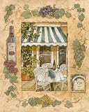 Napa Afternoon I by Charlene Olson. Art Print Poster FRAME IT.. 16 inches width by 20 inches height. Highest Quality Art Poster Print