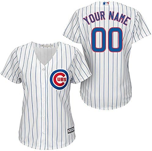 Chicago Cubs 2015 Customized Alternate Home Women White Jerseys Anthony Rizzo #44 Size L