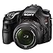 Sony SLT-A57K SLR-Digitalkamera (16 Megapixel APS HD CMOS, 7,5 cm (3 Zoll) Display, Live View, Full HD Video) inkl. SAL 18-55mm Objektiv schwarz