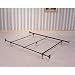 Coaster Bed Frame, Rail for Headboard and Footboard with 5-Legs and Glides, Queen Coaster Bed Frame, Rail for Headboard and Footboard with 5-Legs and Glides, Queen