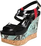 Tapeet by Vicini Womens Y20038 Wedge Sandal Sandal