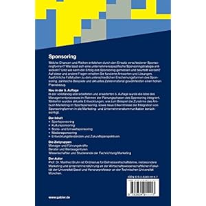 Sponsoring: Systematische Planung und integrativer Einsatz