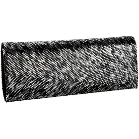 Inge Christopher Beaded Flap Clutch Inge Christopher Beaded Flap Clutch