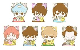 ラバーマスコット 銀魂 ハタ皇子のアニマルパラダイス 招きまくり猫じゃ！編 8個入りBOX