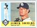 2009 Topps Heritage #376 James Shields - Tampa Bay Rays (Baseball Cards)