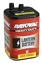 Rayovac 945R4 Lantern Battery, 6 Volt Screw Terminals, Heavy Duty