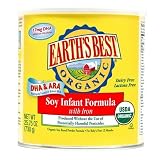 Earth'sBestOrganicSoyInfantFormulawithIron,ARA,&DHA,23.2-OunceCan