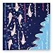 Koi Pond 90 cm Furoshiki Cloth