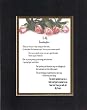 Touching and Heartfelt Poem for Extended Family Members - For My Granddaughter Poem on 11 x 14 inches Double Beveled Matting