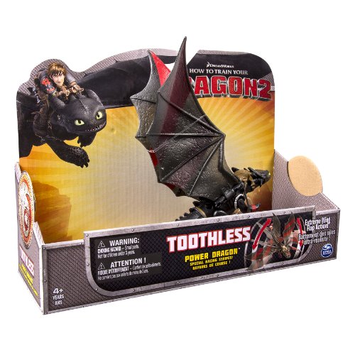 DreamWorks Dragons, How to Train Your Dragon 2 Toothless Power Dragon (Extreme Wing Flap Action