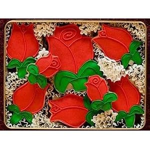 Roses are Red Sugar Cookie Gift Tin by Wisconsinmade
