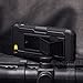 Cocomii Robot Belt Clip Holster iPhone 5C Case, Slim Thin Matte Kickstand Swivel Belt Clip Holster Reinforced Drop Protection Fashion Phone Case Bumper Cover Compatible with Apple iPhone 5C (Black)