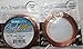 21 Ga Half Round Copper Craft Wire Copper Color 42838