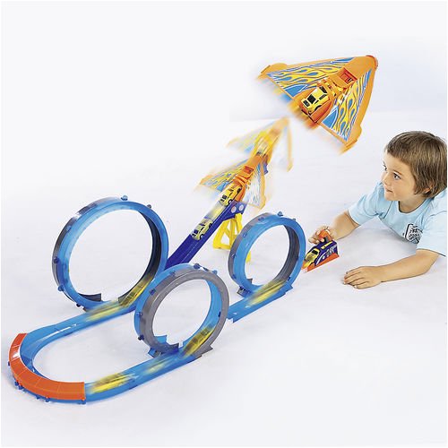 Childrens Toyshop  Toys : Turbo Jet Jump Set Racing Loop & Track