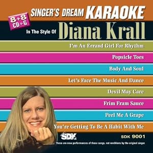 Diana Krall (Karaoke CDG) by The Hits of Diana Krall (Audio CD - 2005)