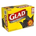 Glad Quick-Tie Large Trash Bags, 33 Gallon, 33-Count Bags, Case of 4 (132 Bags)
