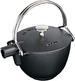 staub ラウンドティーポット BK 1650023