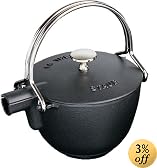 staub ラウンドティーポット BK 1650023