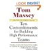 Ten Commitments For Building High Performance Teams