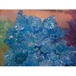 Rock Candy Blue Raspberry, 1 Lb. Bag by Rock Candy, Blue Raspberry