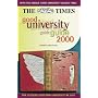 The "Times" Good University Guide: For Students Entering University in 2001