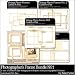 Digital Scrapbooking Elements - Photographers Frame Bundle No. 01