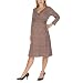 Liz Lange&reg; for Target&reg; 3/4-Sleeve Dress - Brown/ Peach Print