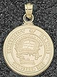 Illinois Fighting Illini Solid 14K Gold Seal 5/8 Pendant