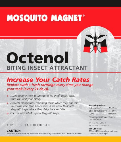 Mosquito Magnet Octenol Biting Insect Attractant, 3-Pack OCT3
