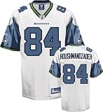 T.J. Houshmandzadeh Jersey: Reebok White Replica #84 Seattle Seahawks Jersey - Large