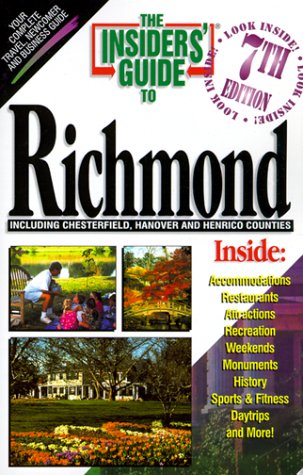 City Travel Guides Discounted  Books : The Insiders' Guide to Richmond, 7th edition